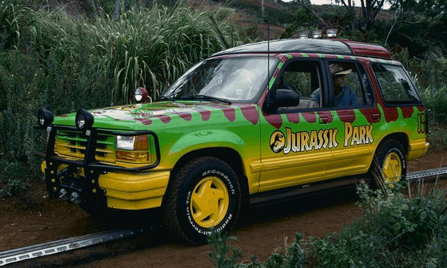 Jurassic park ford explorers #3